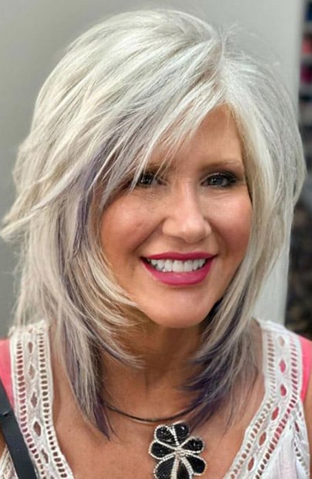 Shag Haircuts For Women Over 50
