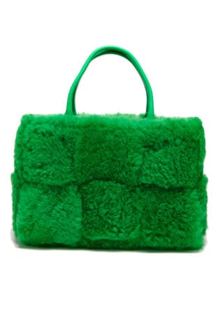 Green Furry Bag