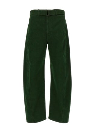 Green Wide Leg Pants