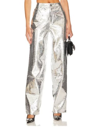 Metallic Pants