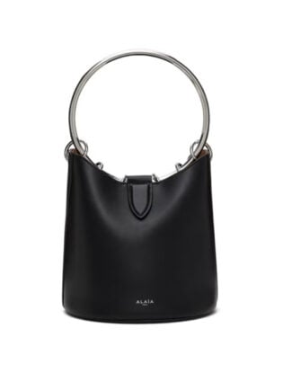 Black Ring Handle Bag