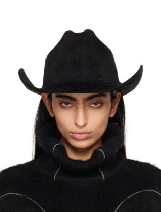Black Western Hat