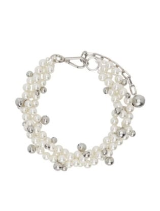 Clustered Pearl Necklace