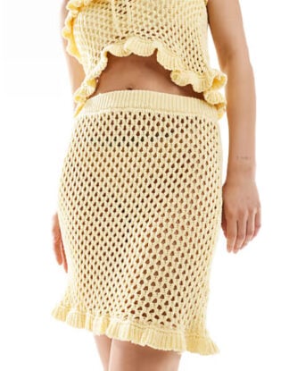 Lemon Mini Skirt