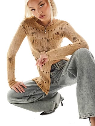 Ripped Knitwear