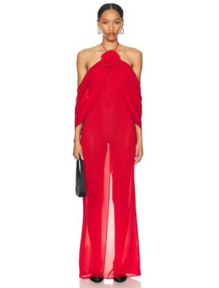 Rose Red Dress