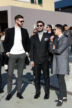 Photo by <a href="http://www.fashionwirepress.com//"rel="nofollow" target="_blank"> Vincenzo Grillo for FashionWirePress</a> Pitti Street Style 2015-4