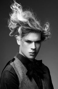 curly and wavy hairstyles for men