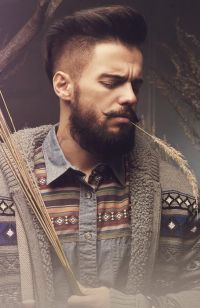 Mens Medium Length hairstyles and haircuts (579)