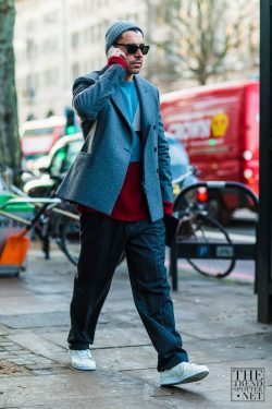 Photo by Szymon Brzóska Best Street Style London Mens Collection 2016