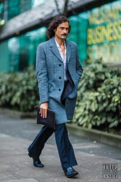 Photo by Szymon Brzóska Best Street Style London Mens Collection 2016