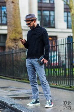 Photo by Szymon Brzóska Best Street Style London Mens Collection 2016