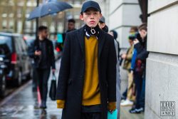 Photo by Szymon Brzóska Best Street Style London Mens Collection 2016