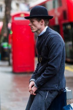 Photo by Szymon Brzóska Best Street Style London Mens Collection 2016