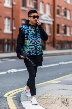 Photo by Szymon Brzóska Best Street Style London Mens Collection 2016