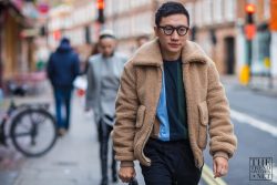 Photo by Szymon Brzóska Best Street Style London Mens Collection 2016