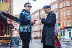Photo by Szymon Brzóska Best Street Style London Mens Collection 2016