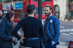Photo by Szymon Brzóska Best Street Style London Mens Collection 2016