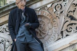Photo by Szymon Brzóska Best Street Style London Mens Collection 2016