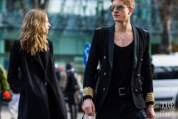 Ph: Szymon Brzóska <a href="http://www.stylestalker.net"rel="nofollow"target="_blank">stylestalker.net</a> Street Style Fashion Week AW 2016-26