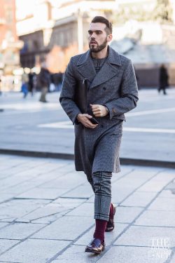 Ph: Szymon Brzóska <a href="http://www.stylestalker.net"rel="nofollow"target="_blank">stylestalker.net</a> Street Style Milan Autumn Winter 2016