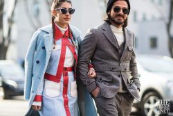 Ph: Szymon Brzóska <a href="http://www.stylestalker.net"rel="nofollow"target="_blank">stylestalker.net</a> Street Style Milan Autumn Winter 2016