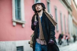 Ph: Szymon Brzóska <a href="http://www.stylestalker.net"rel="nofollow"target="_blank">stylestalker.net</a> Street Style Milan Autumn Winter 2016