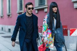 Ph: Szymon Brzóska <a href="http://www.stylestalker.net"rel="nofollow"target="_blank">stylestalker.net</a> Street Style Milan Autumn Winter 2016