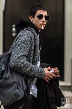 Ph: Szymon Brzóska <a href="http://www.stylestalker.net"rel="nofollow"target="_blank">stylestalker.net</a> Street Style Milan Autumn Winter 2016