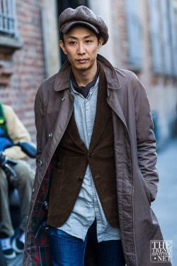 Ph: Szymon Brzóska <a href="http://www.stylestalker.net"rel="nofollow"target="_blank">stylestalker.net</a> Street Style Milan Autumn Winter 2016