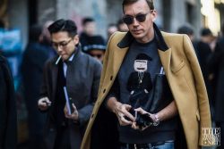 Ph: Szymon Brzóska <a href="http://www.stylestalker.net"rel="nofollow"target="_blank">stylestalker.net</a> Street Style Milan Autumn Winter 2016