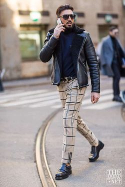 Ph: Szymon Brzóska <a href="http://www.stylestalker.net"rel="nofollow"target="_blank">stylestalker.net</a> Street Style Milan Autumn Winter 2016