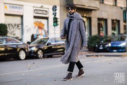 Ph: Szymon Brzóska <a href="http://www.stylestalker.net"rel="nofollow"target="_blank">stylestalker.net</a> Street Style Milan Autumn Winter 2016