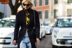 Ph: Szymon Brzóska <a href="http://www.stylestalker.net"rel="nofollow"target="_blank">stylestalker.net</a> Street Style Milan Autumn Winter 2016