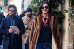 Ph: Szymon Brzóska <a href="http://www.stylestalker.net"rel="nofollow"target="_blank">stylestalker.net</a> Street Style Milan Autumn Winter 2016
