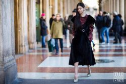 Ph: Szymon Brzóska <a href="http://www.stylestalker.net"rel="nofollow"target="_blank">stylestalker.net</a> Street Style Milan Autumn Winter 2016