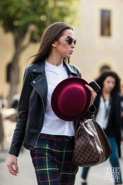Ph: Szymon Brzóska <a href="http://www.stylestalker.net"rel="nofollow"target="_blank">stylestalker.net</a> Street Style Milan Autumn Winter 2016