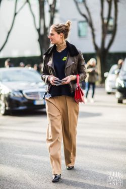 Ph: Szymon Brzóska <a href="http://www.stylestalker.net"rel="nofollow"target="_blank">stylestalker.net</a> Street Style Milan Autumn Winter 2016
