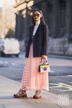 London Fashion Week Aw 2019 Street Style Women 1