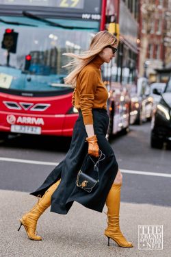 London Fashion Week Aw 2019 Street Style Women 103