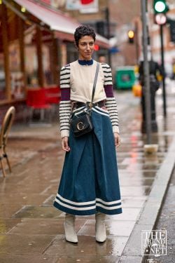 London Fashion Week Aw 2019 Street Style Women 118