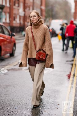 London Fashion Week Aw 2019 Street Style Women 121