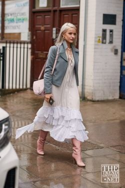 London Fashion Week Aw 2019 Street Style Women 122