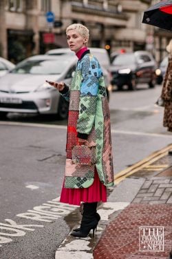 London Fashion Week Aw 2019 Street Style Women 130