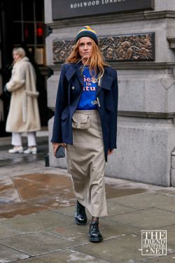 London Fashion Week Aw 2019 Street Style Women 139