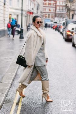 London Fashion Week Aw 2019 Street Style Women 142