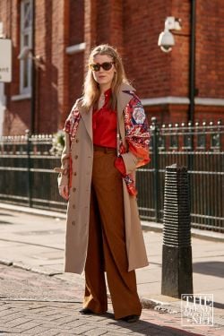 London Fashion Week Aw 2019 Street Style Women 154