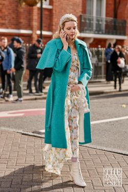 London Fashion Week Aw 2019 Street Style Women 164