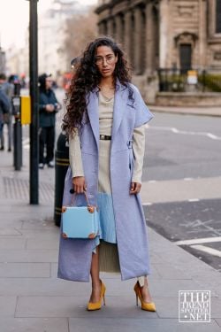 London Fashion Week Aw 2019 Street Style Women 169