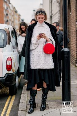 London Fashion Week Aw 2019 Street Style Women 28